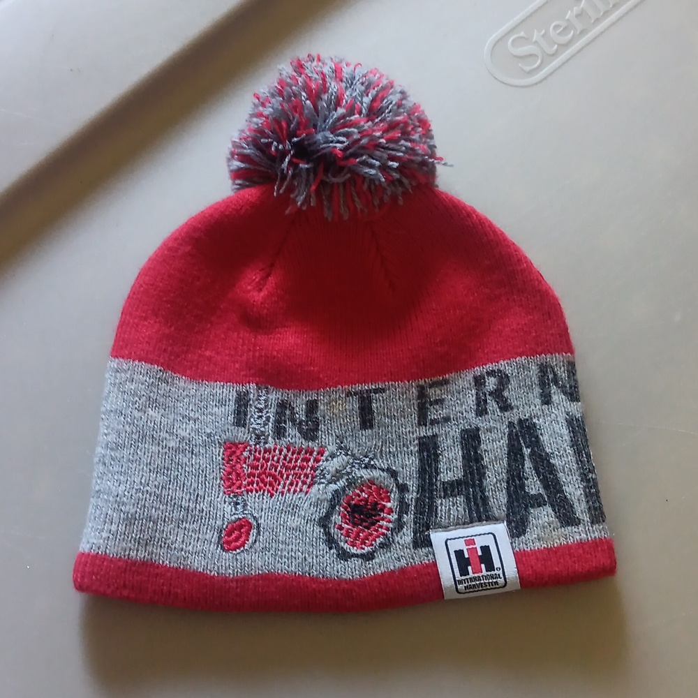 Case International Harvester beanie knit hat